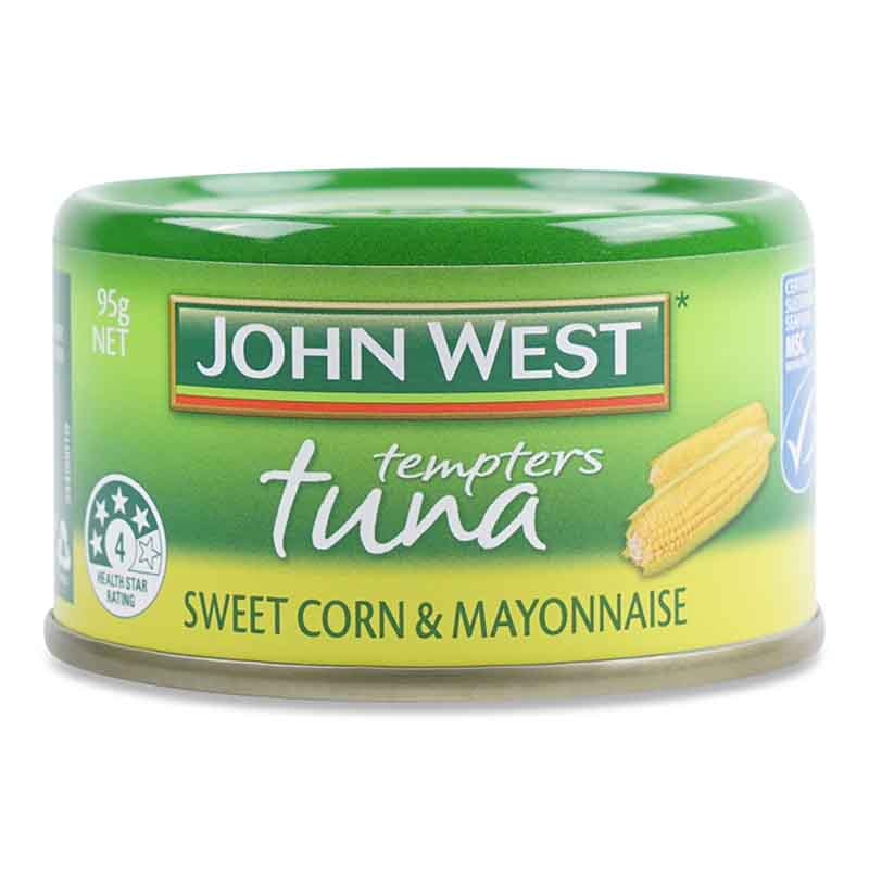 John West Tuna Tempters with Sweetcorn & Mayonnaise 95g