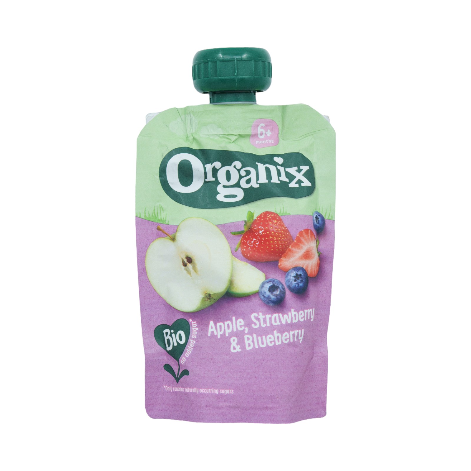 Organix Apple Strawberry & Blueberry Puree