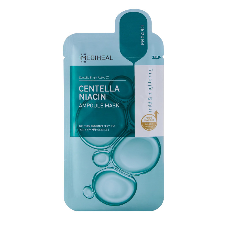 Mediheal Centella Niacin Ampoule Sheet Mask 1s
