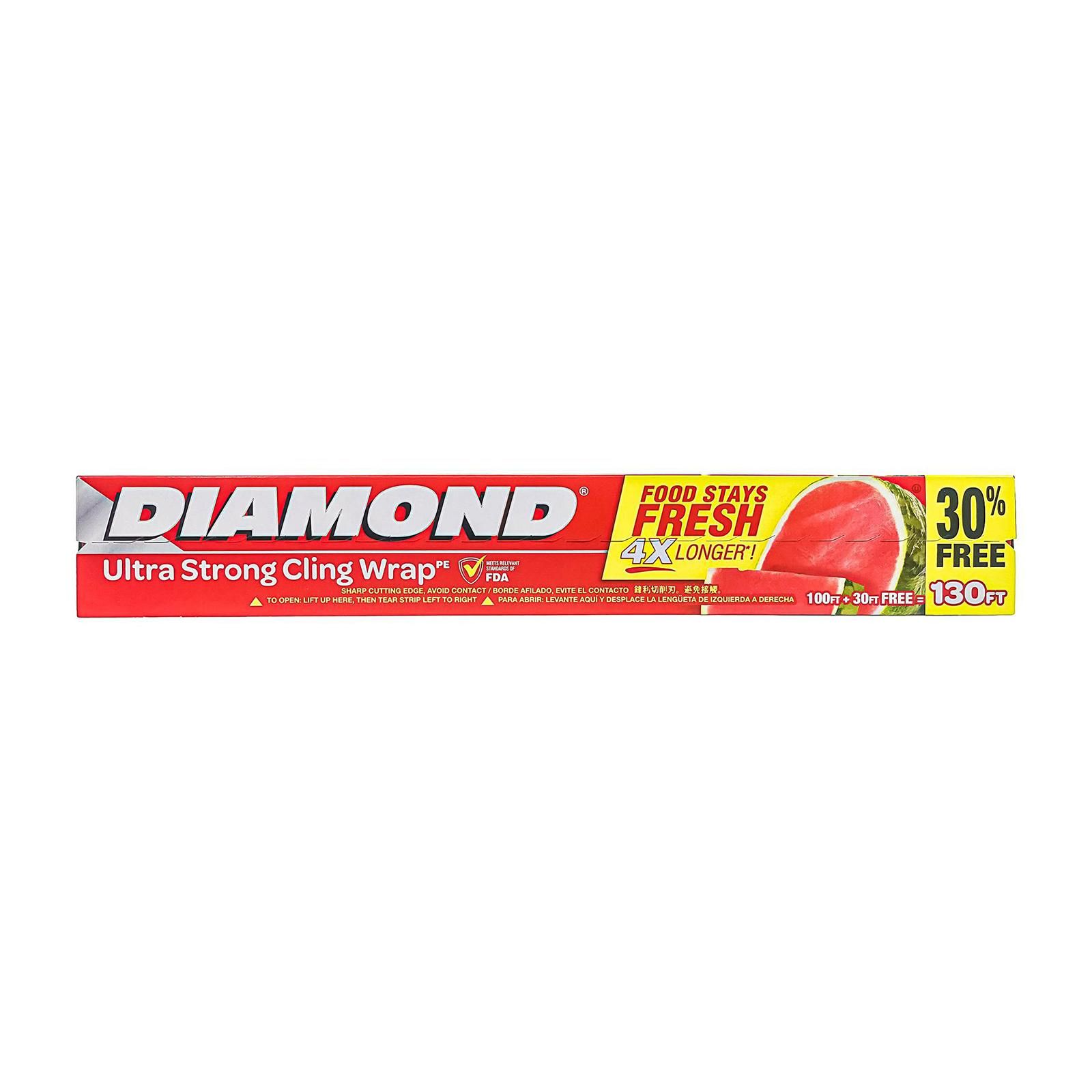 Diamond Ultra Strong Cling Wrap 39m x 30cm