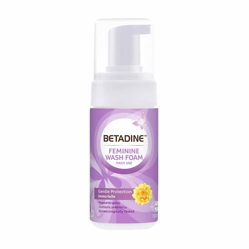Betadine Gentle Protection Immuno Feminine Wash Foam