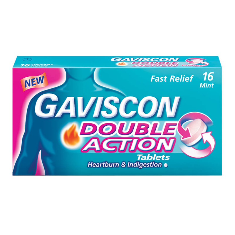 Gaviscon Double Action Digestive Tablets 16s