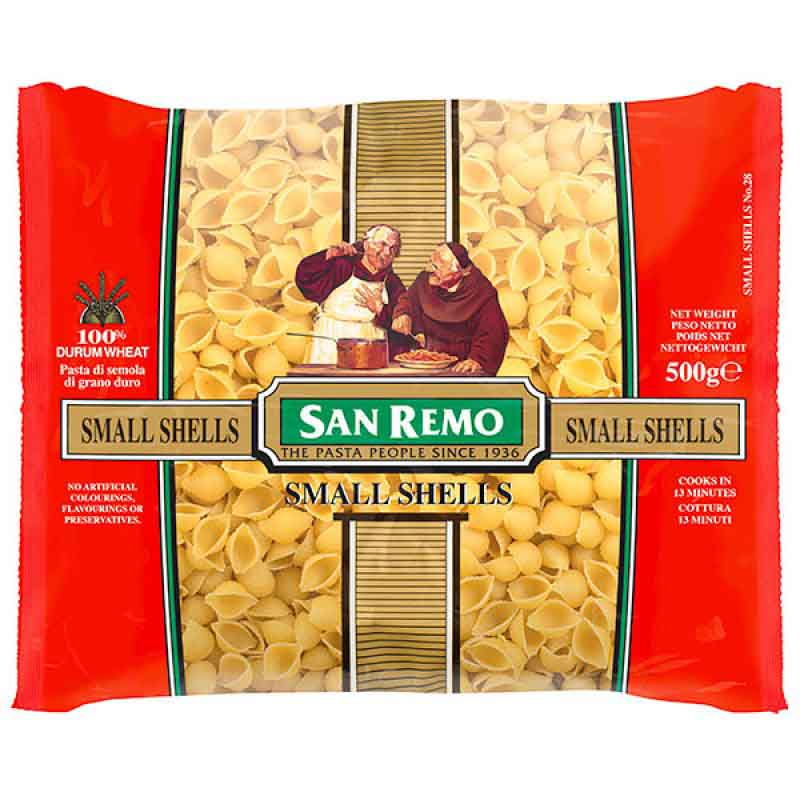 San Remo No. 28 Small Shells Pasta