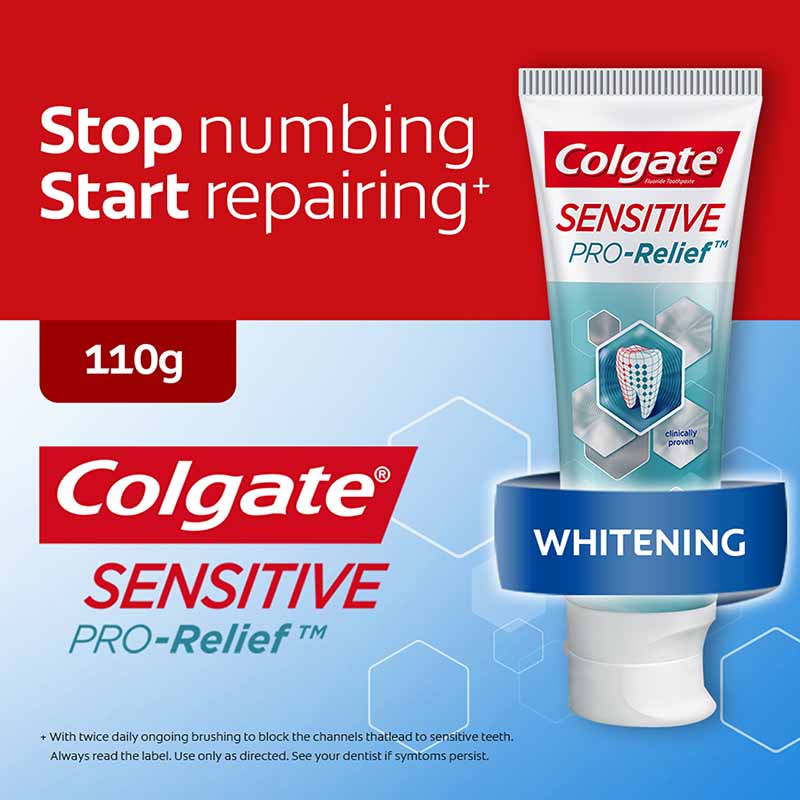Colgate Sensitive Pro Relief White Toothpaste