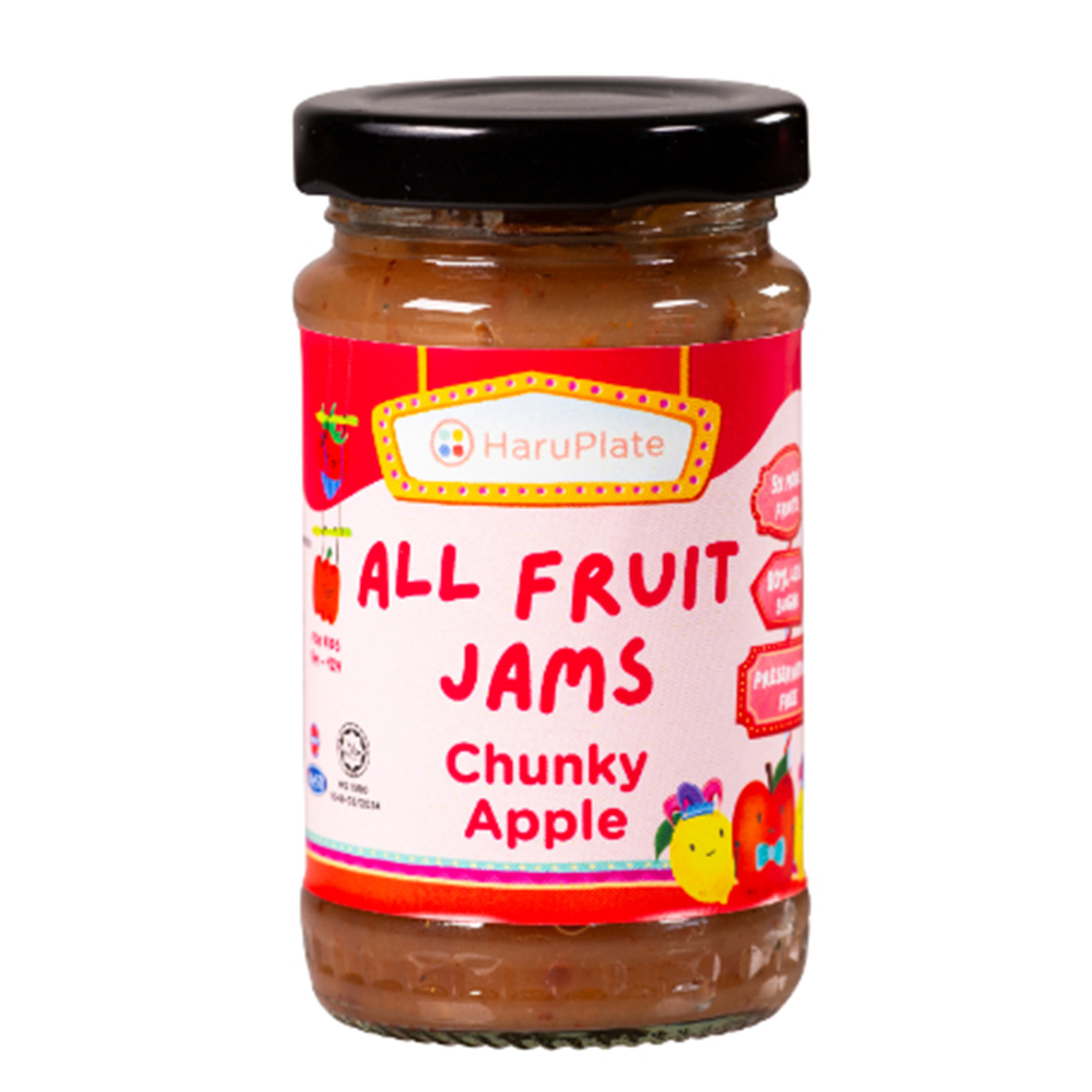 Haruplate Chunky Apple Baby Jam 100g