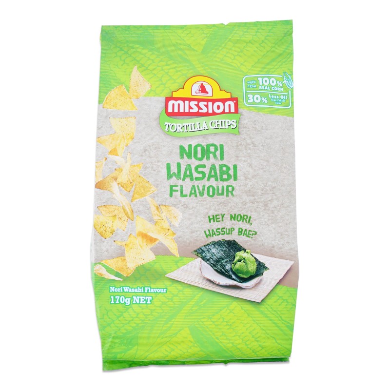 MISSION TORTILLA Mission Nori Wasabi Tortilla Chips