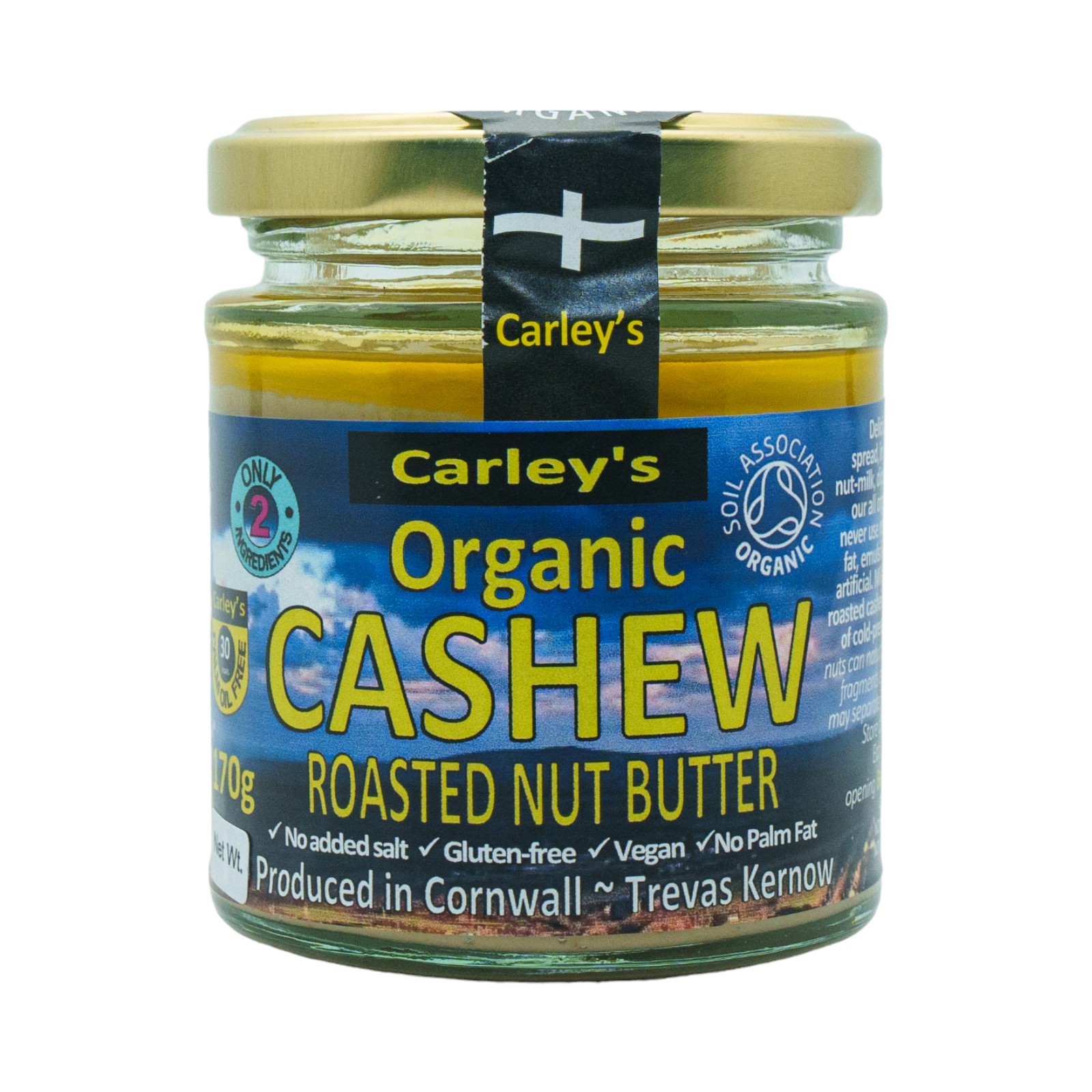 CARLEY'S Organic Cashew Nut Butter