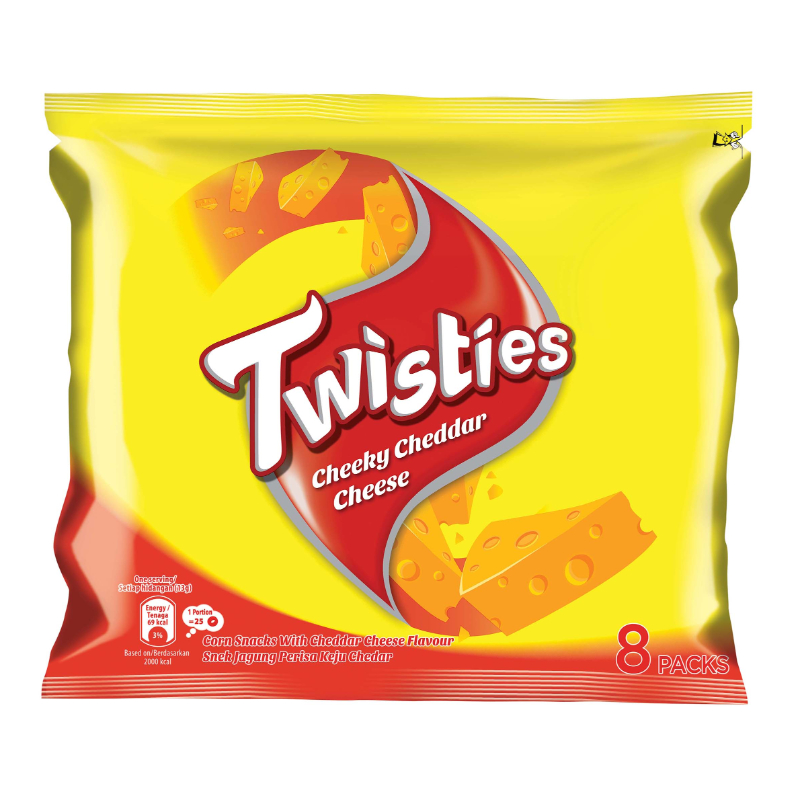 Twisties Cheese Corn Snacks