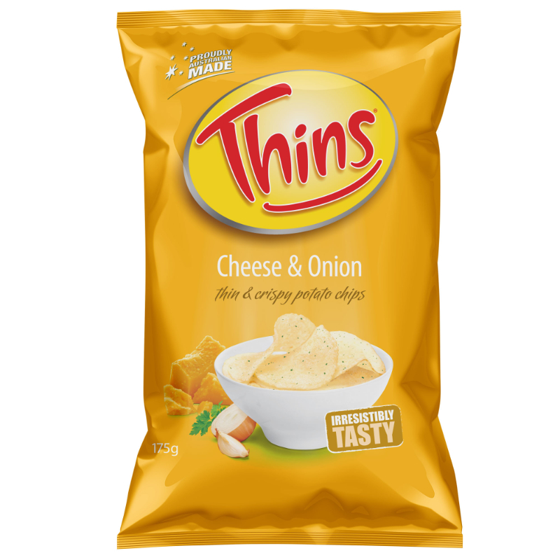 THINS Cheese & Onion Potato Chips