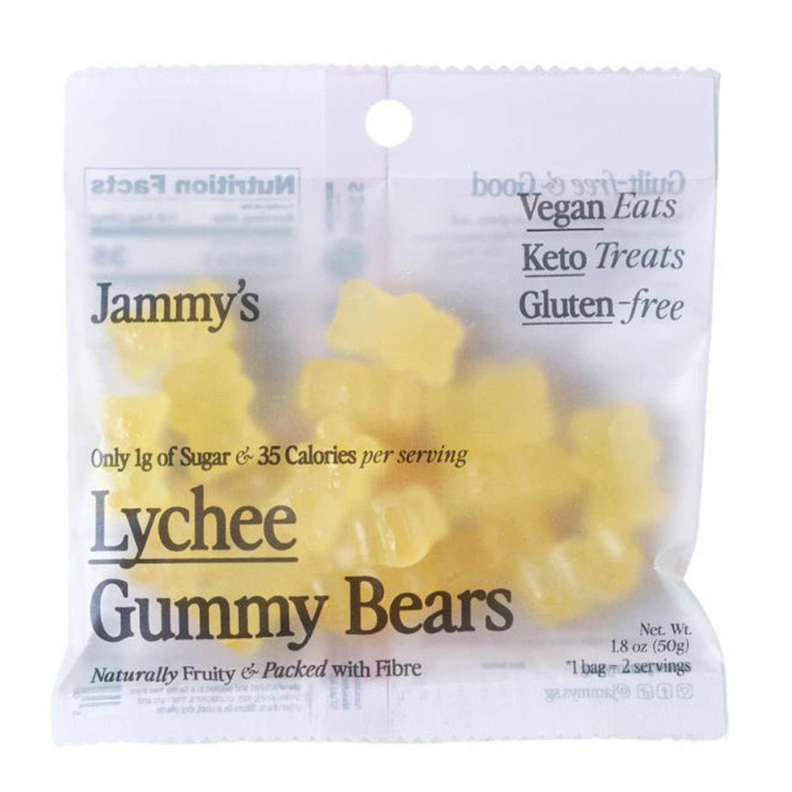 JAMMY'S Lychee Gummy Bears
