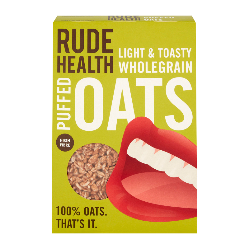 RUDE HEALTH Puffed Oats Cereal