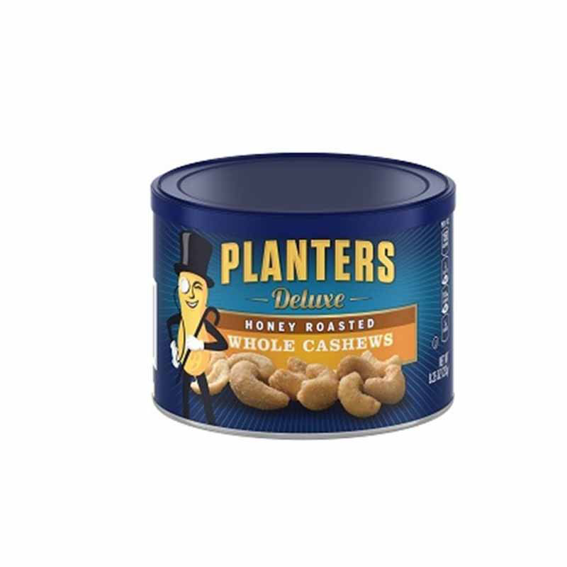 PLANTERS Honey Roasted Whole Cashews 8.25oz