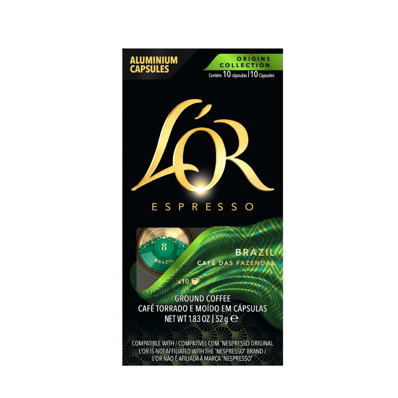 L'OR Brazil Coffee Capsules