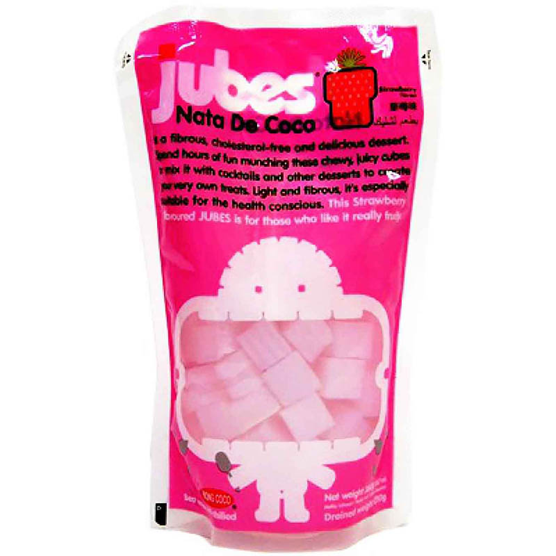 Wong Coco Strawberry Nata De Coco