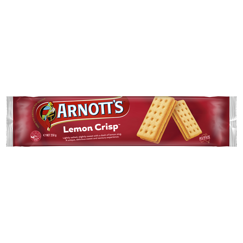 Arnott's Lemon Crisp Filled Biscuits 250g