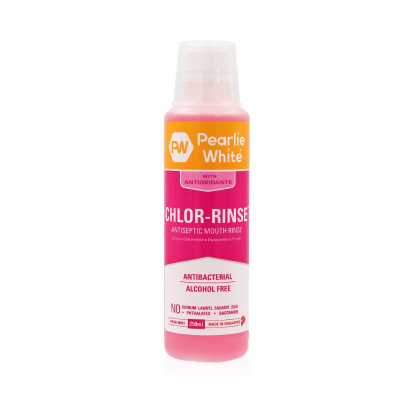 Pearlie White Chlor-Rinse Mouthwash