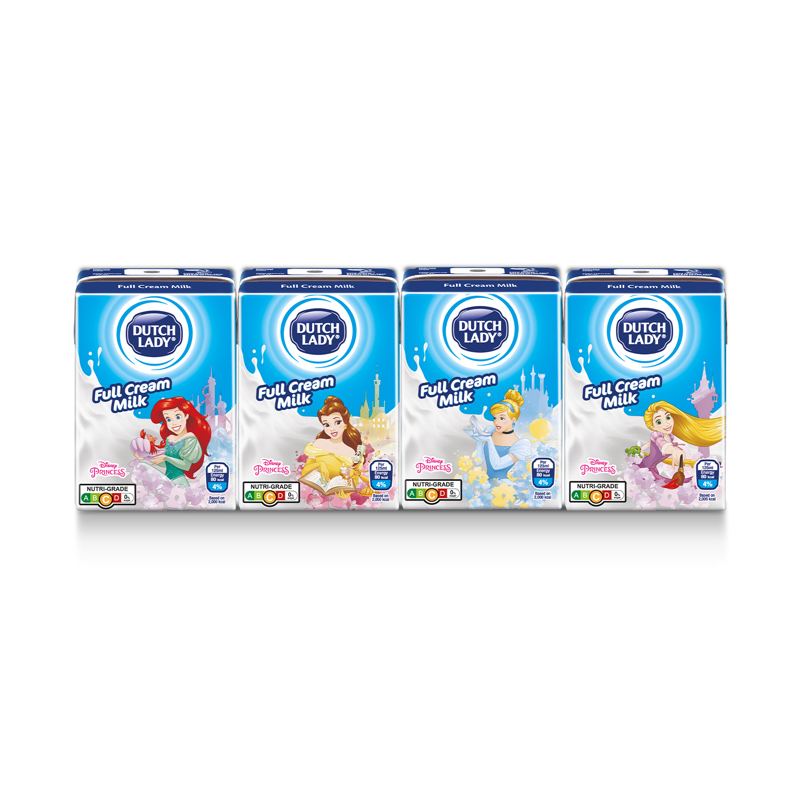 Dutch Lady Disney Princess Full Cream Milk