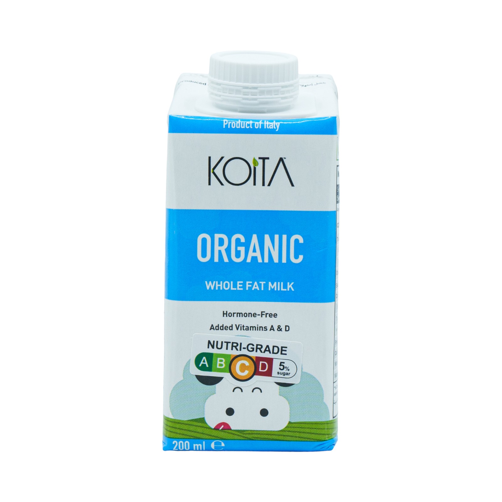 KOITA Organic Whole Fat Milk