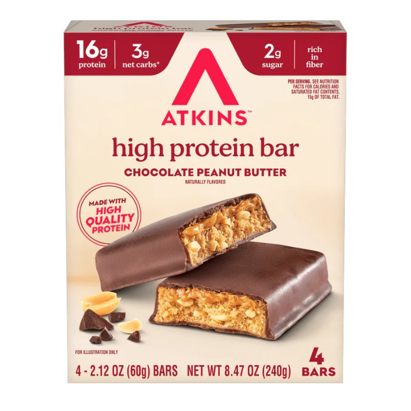 ATKINS Pro Bar Chocolate Peanut Butter Bars