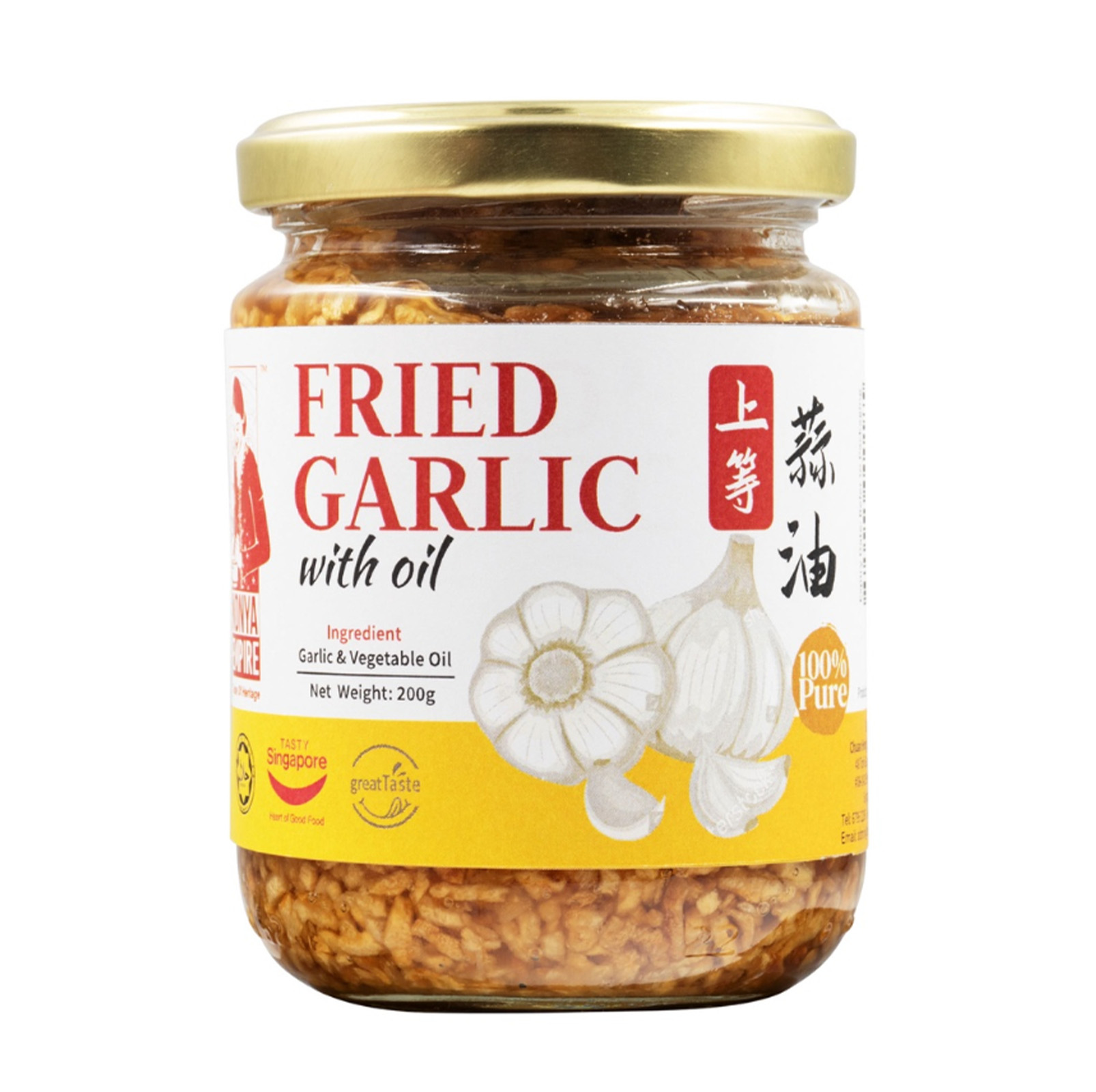 NONYA EMPIRE Fried Garlic Canola Oil