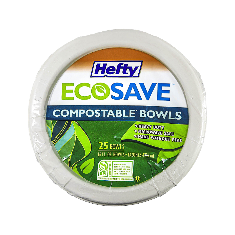 HEFTY Ecosave Disposable Bowl 25 x 16oz