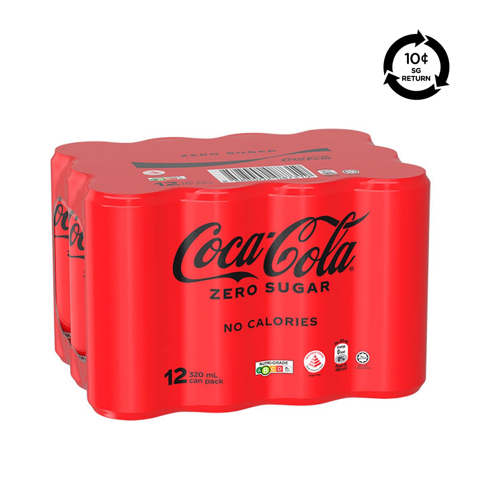 COCA-COLA [Bcrs] COCA-COLA Zero Sugar Cola Can