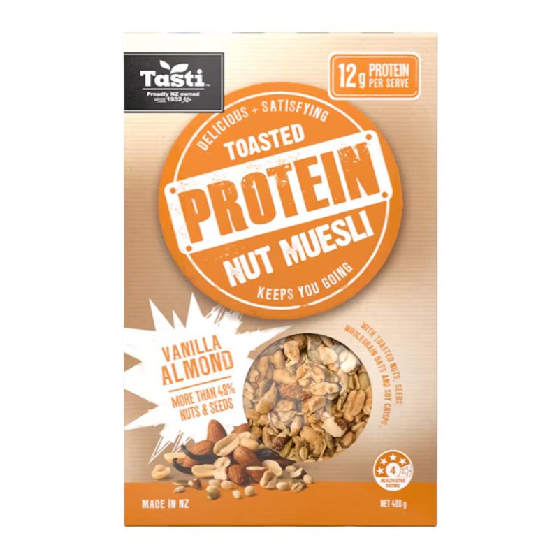 TASTI Vanilla Almond Protein Nut Muesli