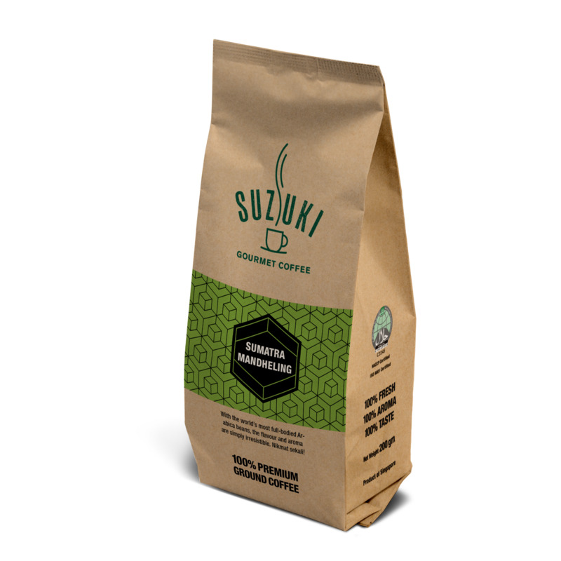 SUZUKI Sumatra Mandheling Blend Ground Coffee