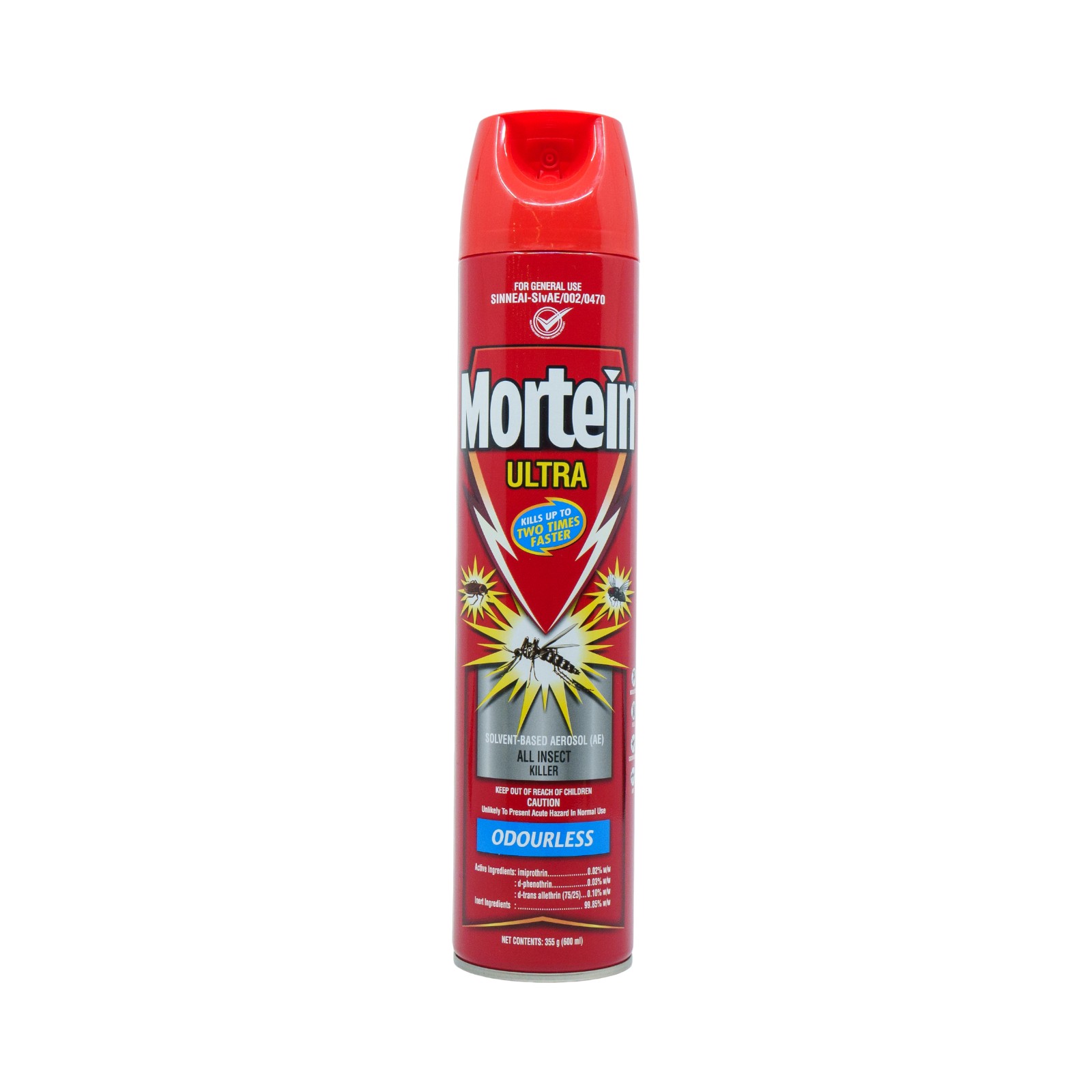 Mortein Ultra Odourless All Insect Killer Spray 600ml