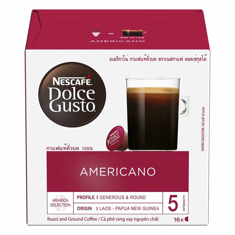 NESCAFE DOLCE GUSTO Americano Coffee Capsules