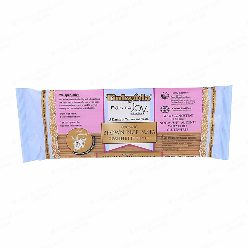 TINKYADA Organic Gluten Free Brown Rice Spaghetti 12oz