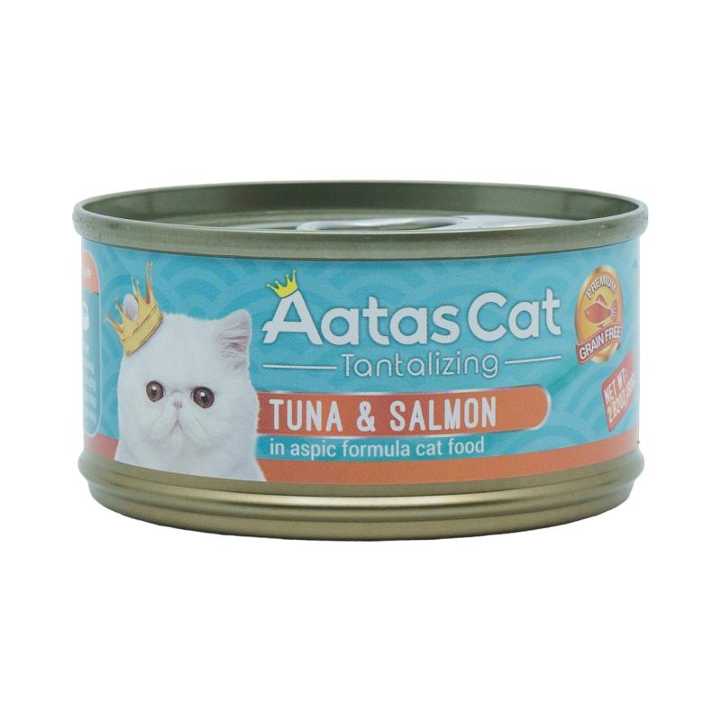 AATAS CAT Tuna & Salmon Aspic