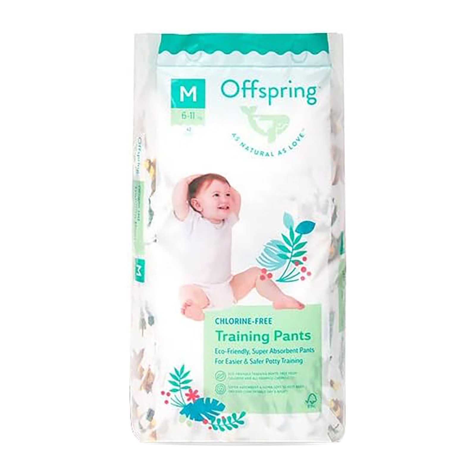 Offspring Training Size M Pants Diapers 42s