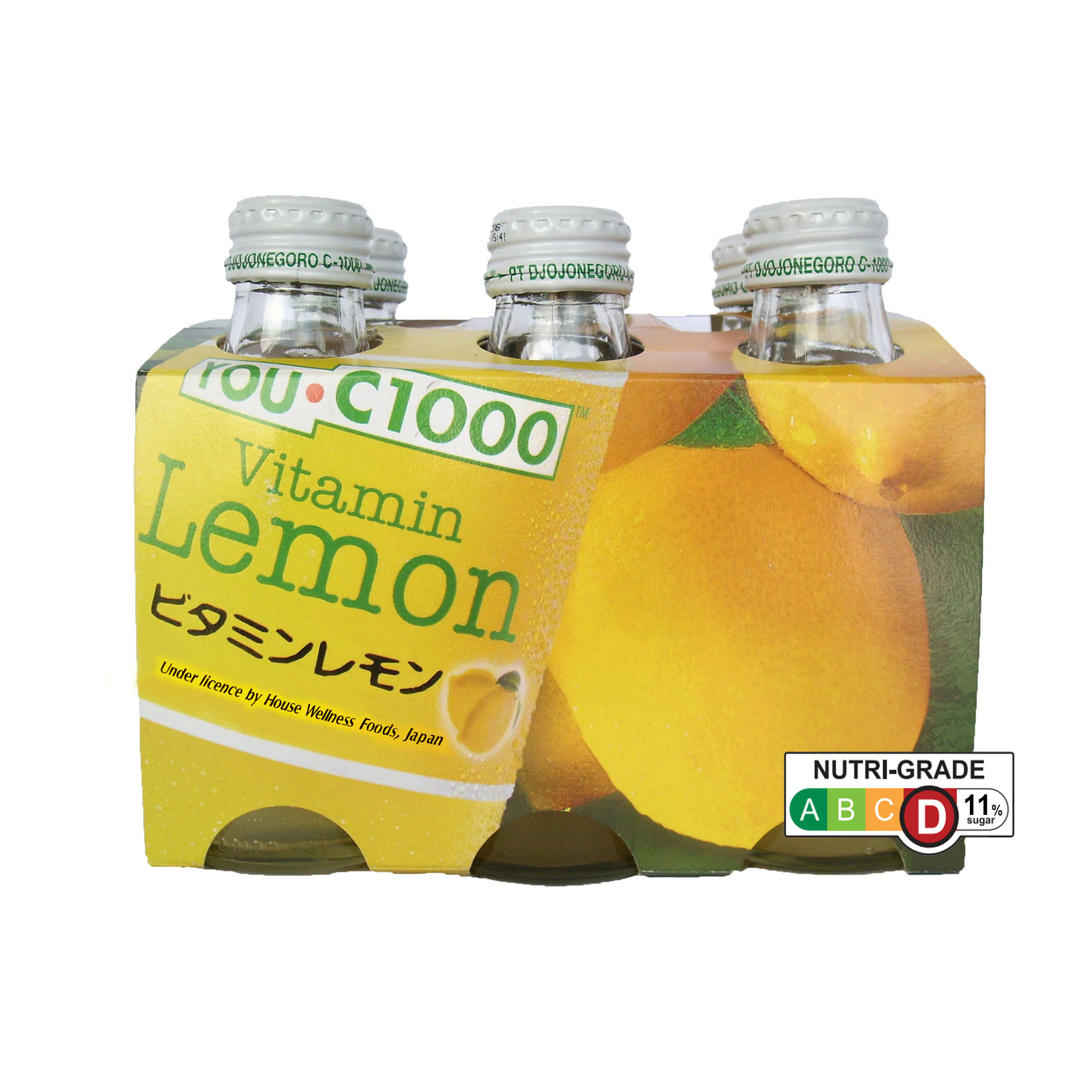 You.C1000 Vitamin Lemon Sparkling Drink Bottle