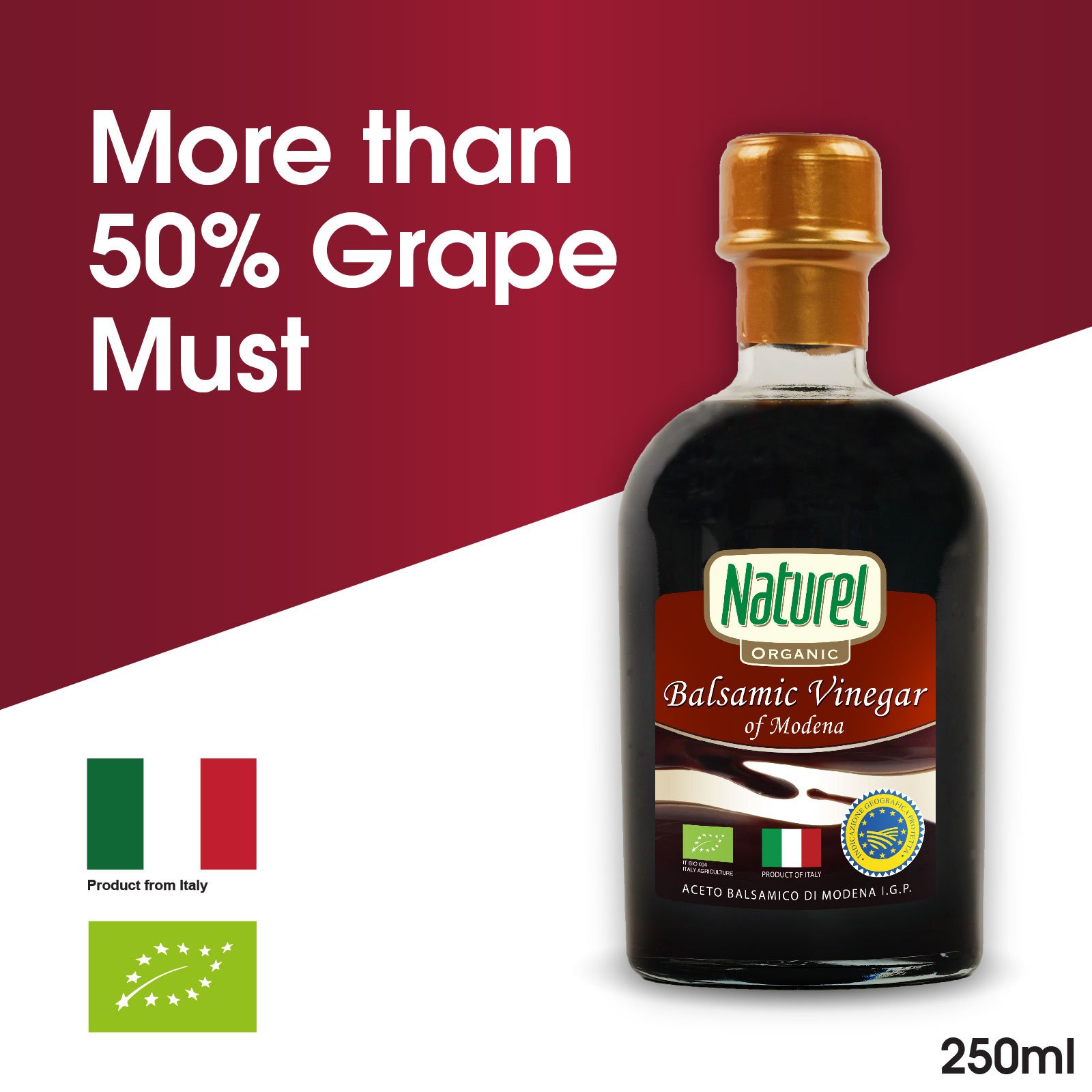 Naturel Organic Balsamic Modena Vinegar