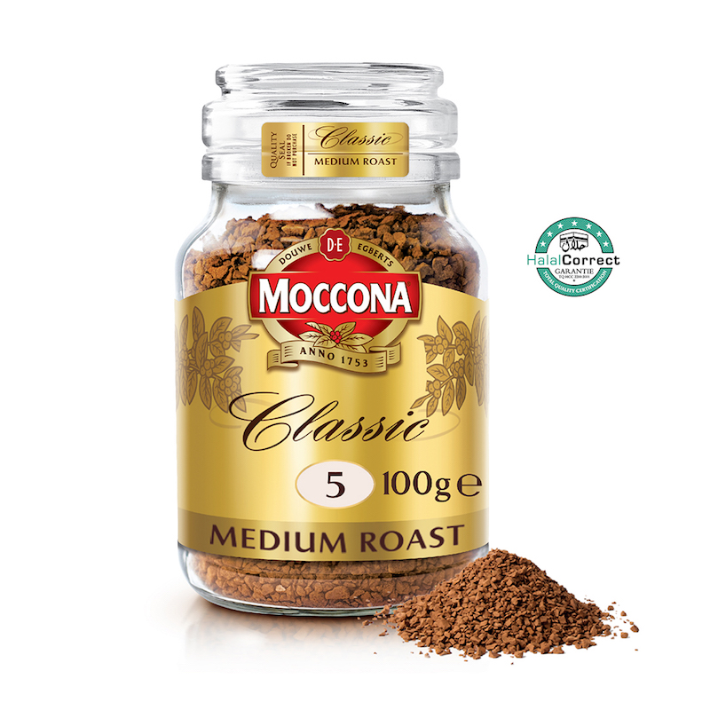 Moccona Classic Intensity 5 Medium Roast Instant Coffee Jar