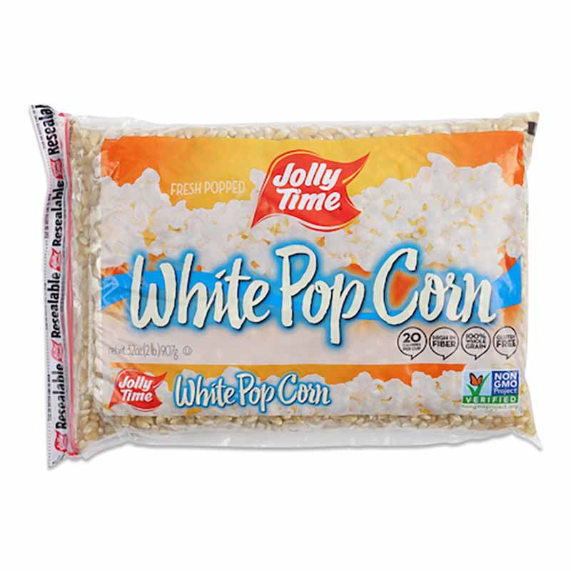 Jolly Time White Popcorn 907g
