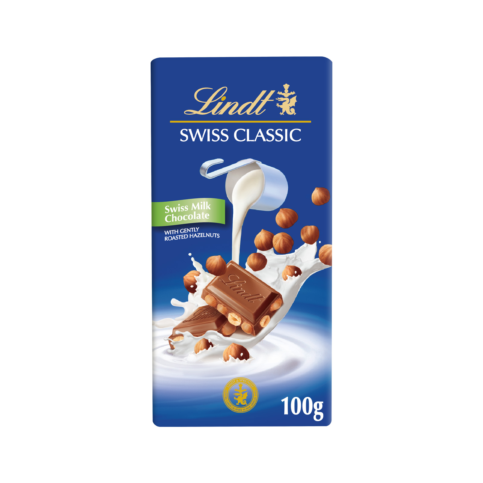 Lindt Swiss Classic Hazelnut Chocolate