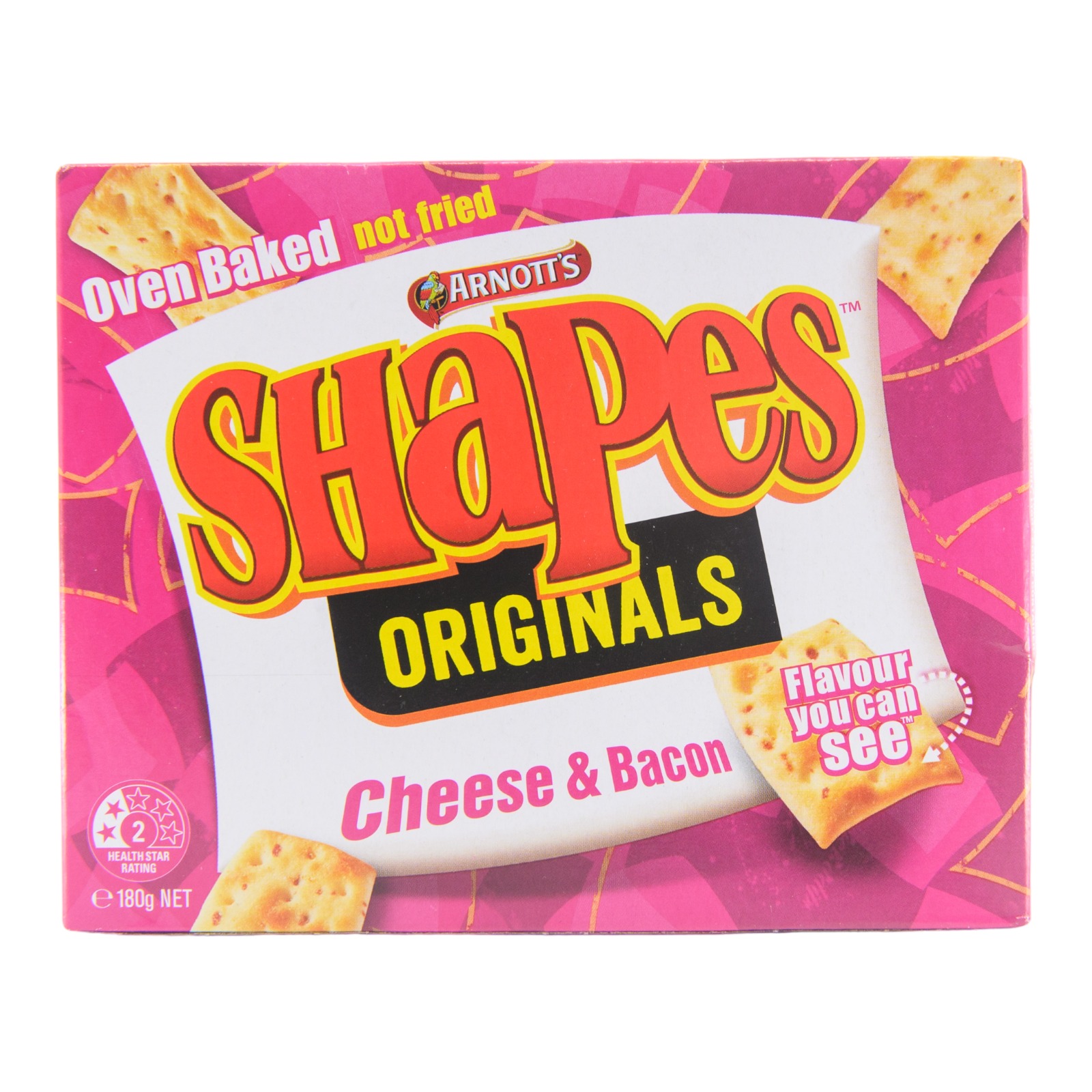 Arnott's Shapes Cheese & Bacon Crackers