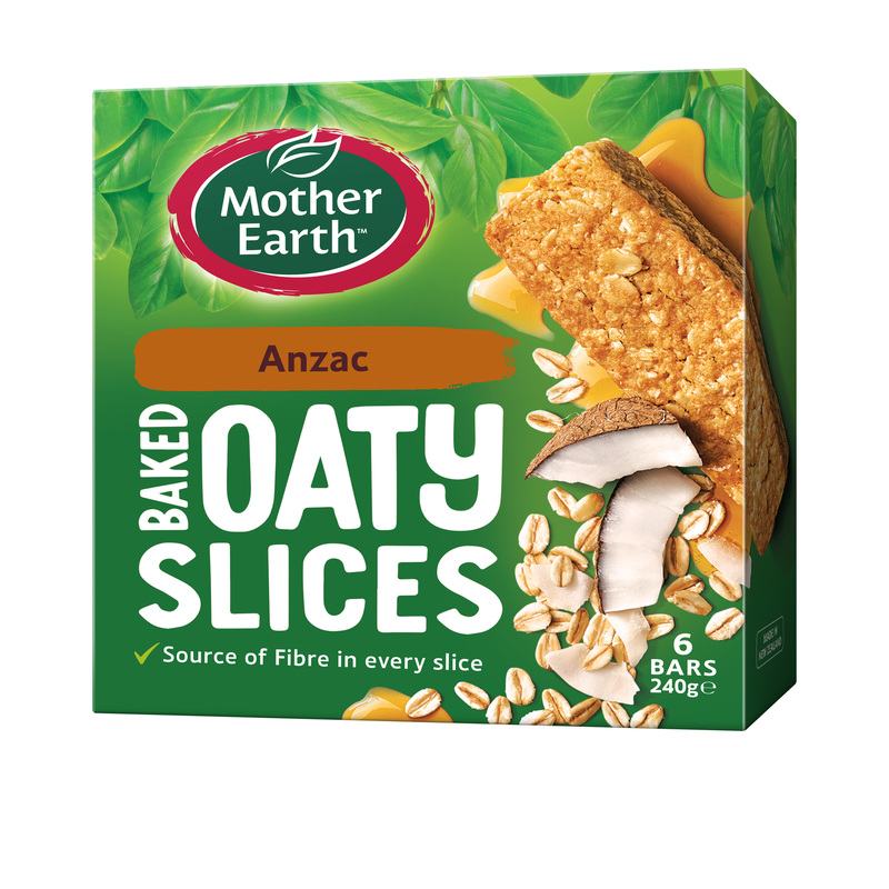 MOTHER EARTH Anzac Baked Oaty Slices