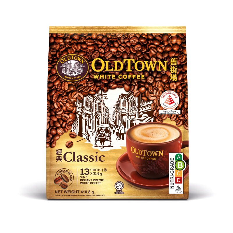 Old Town Classic 3-in-1 White Coffee