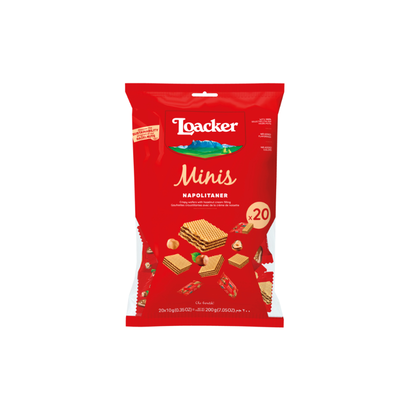 Loacker Minis Napolitaner Wafers