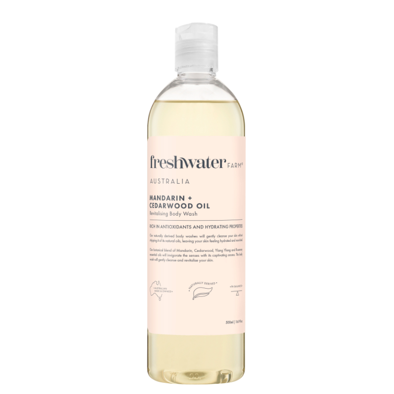 FRESHWATER Farm Mandarin & Cedarwood Revitalising Body Wash