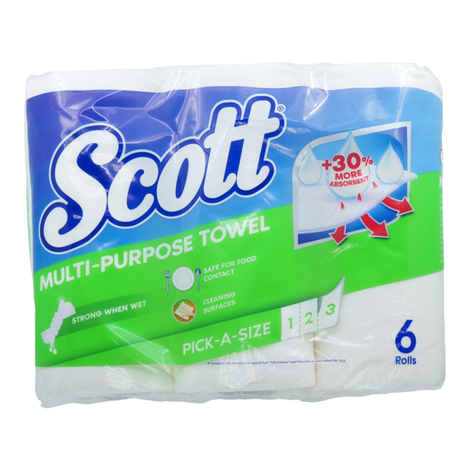 Scott Pick-A-Size Kitchen Paper Towel Roll 6 Rolls x