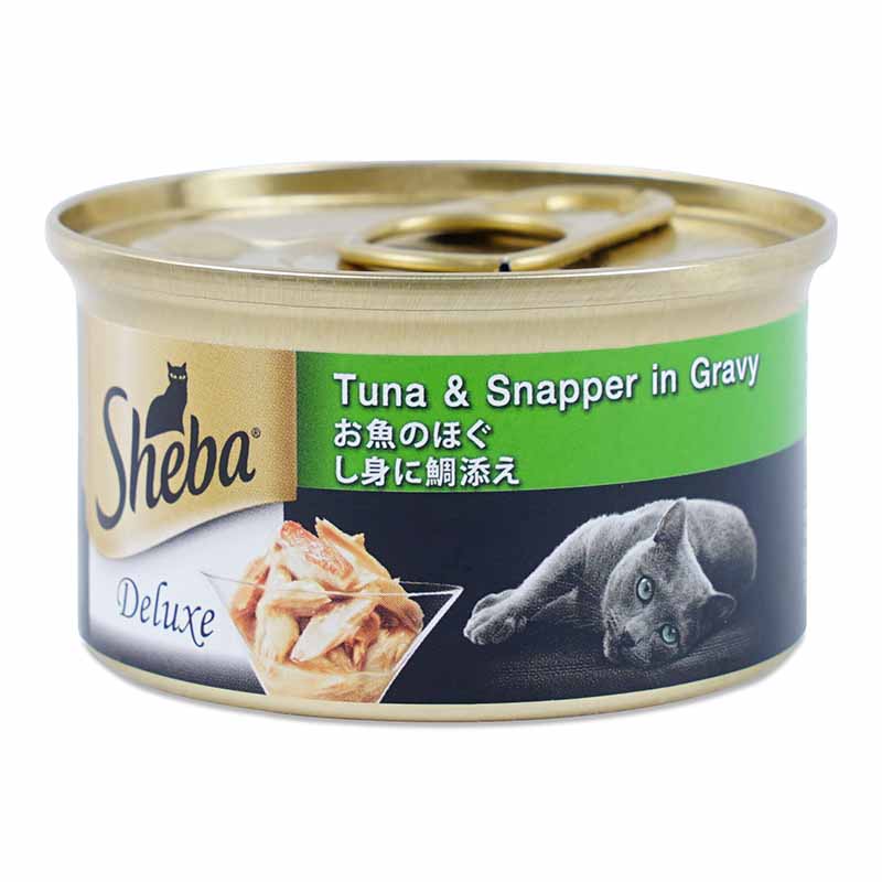 Sheba Tuna & Snapper in Gravy Cat Food