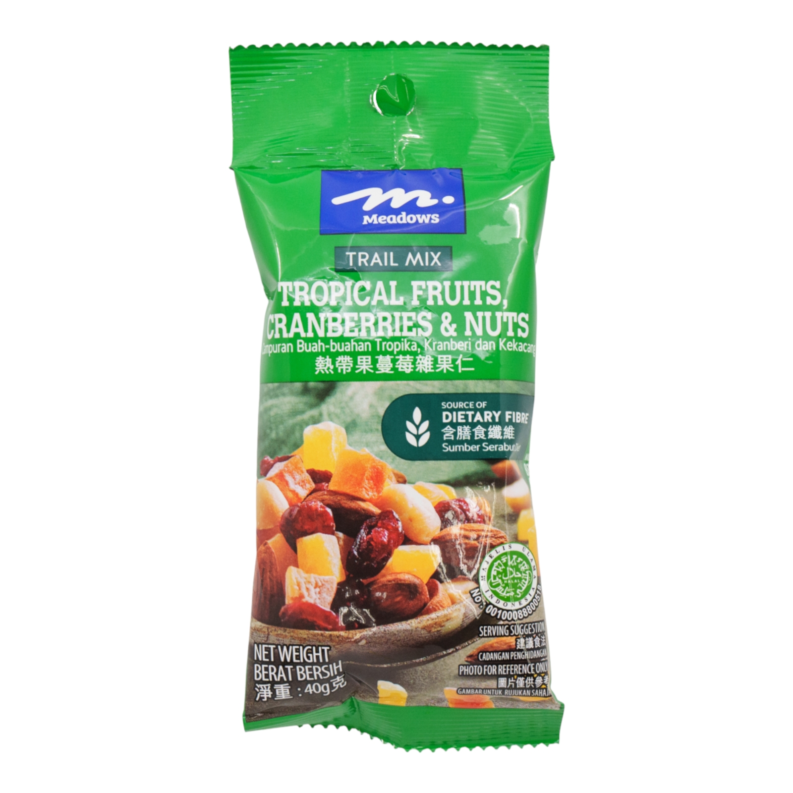 MEADOWS Tropical Fruits Cranberry & Nut Mix