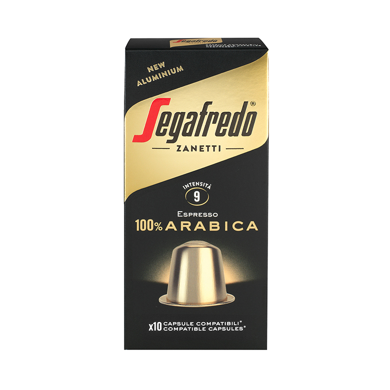 Segafredo 100% Arabica Coffee Capsules 10 x 5.1g