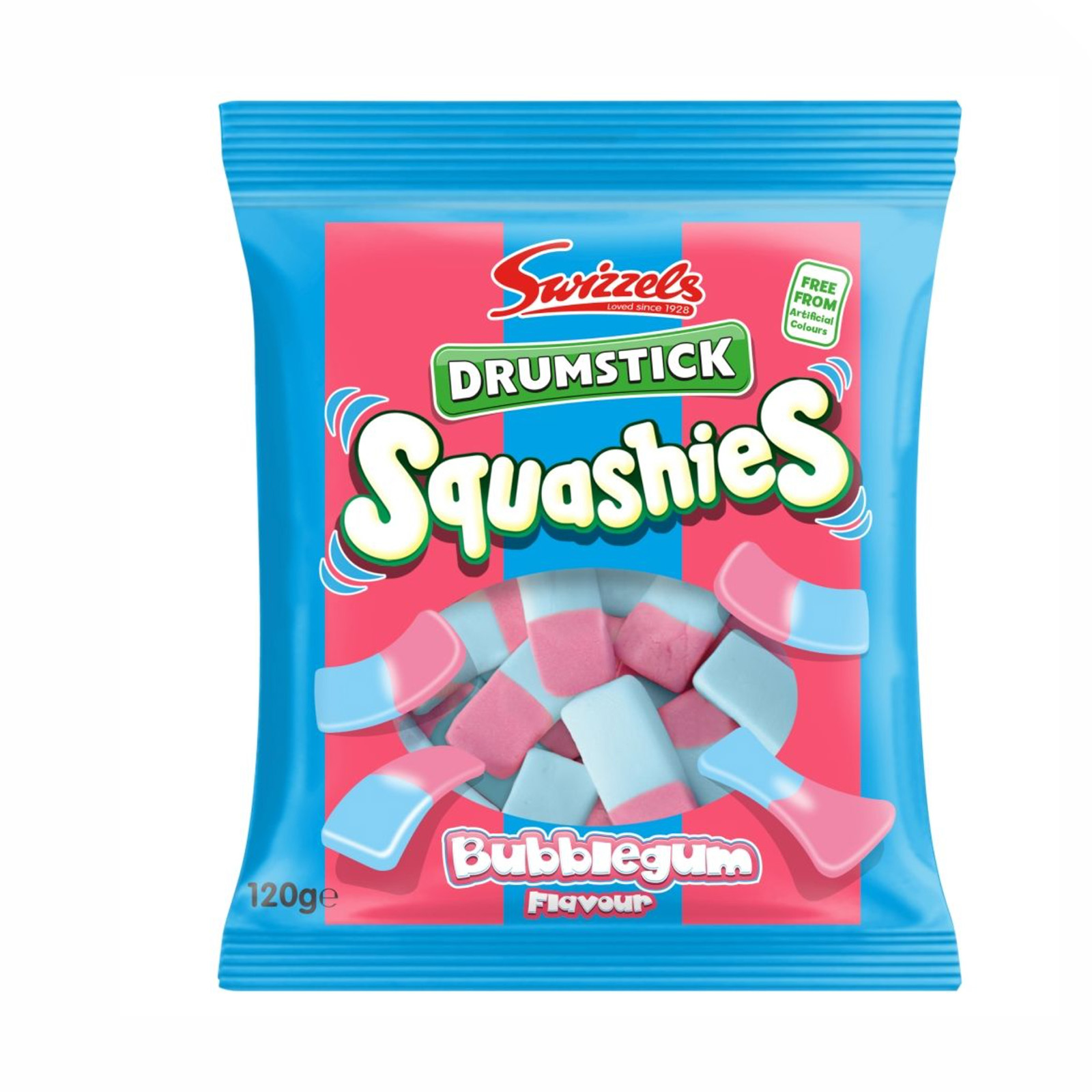 Swizzels Drumstick Squashies Bubblegum Candy
