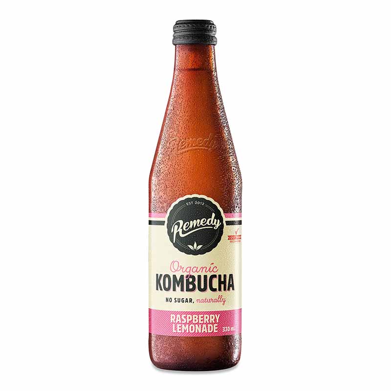 REMEDY Raspberry Lemonade Kombucha