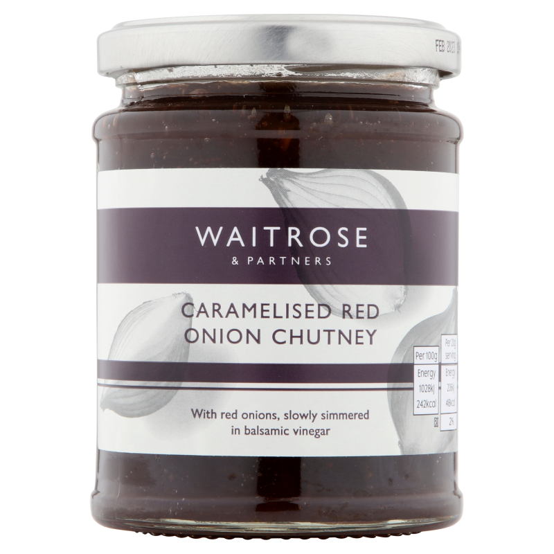 WAITROSE Caramelised Red Onion Chutney